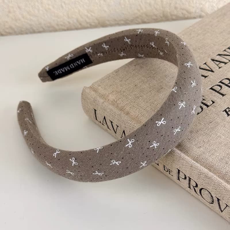 Chic Padded Fabric Headbands for Women — Polka Dot, Striped & Plaid Hair Accessories - Image 11