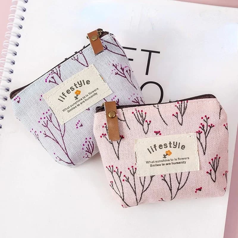 Chic Floral Coin Purse