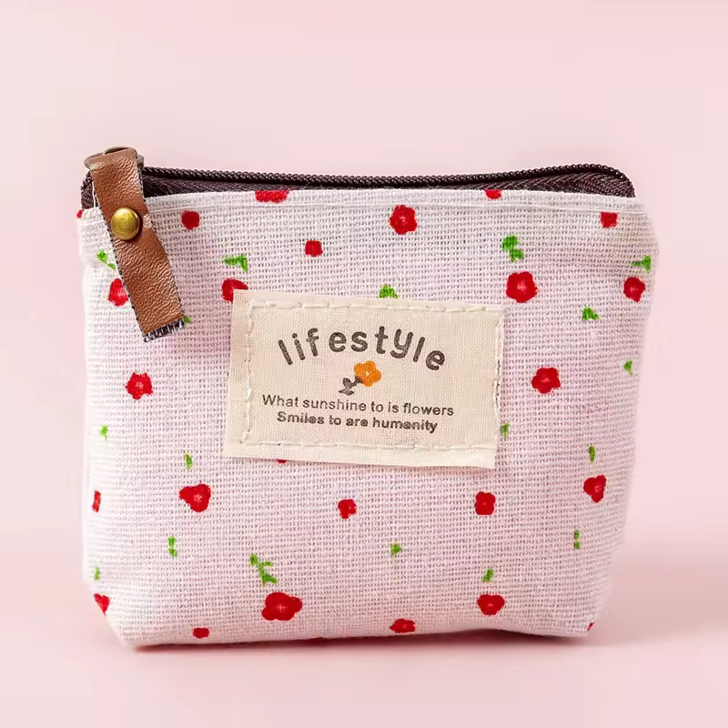 Chic Floral Coin Purse - Image 7