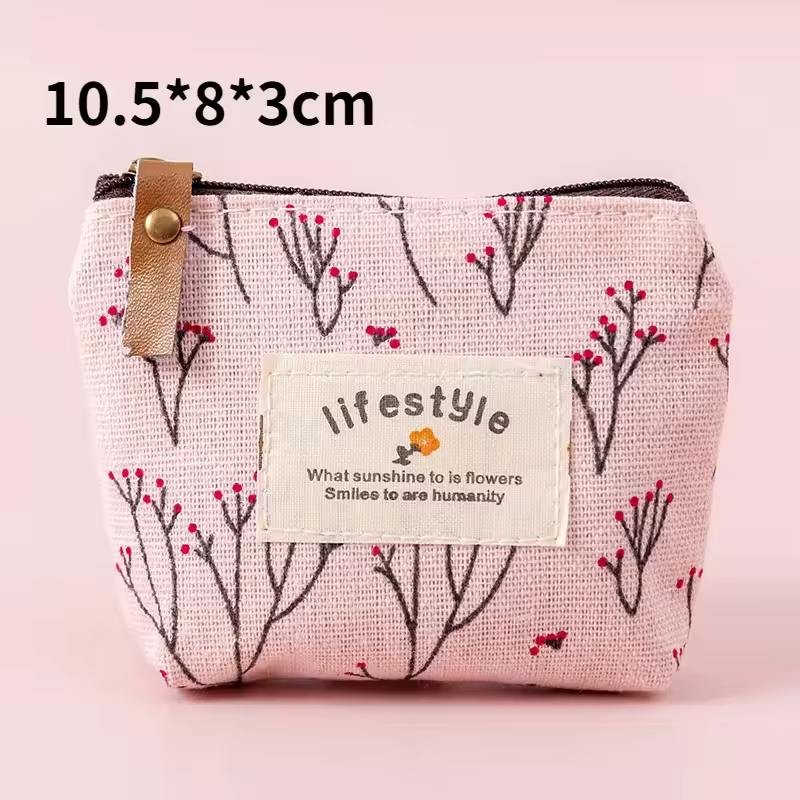 Chic Floral Coin Purse - Image 9