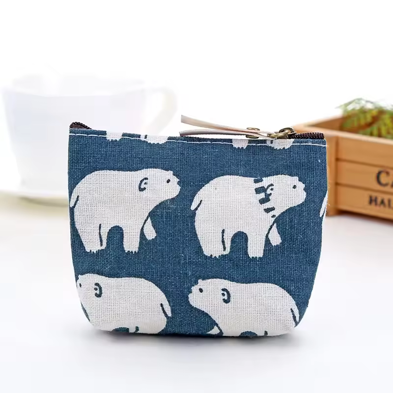 Chic Floral Coin Purse - Image 10