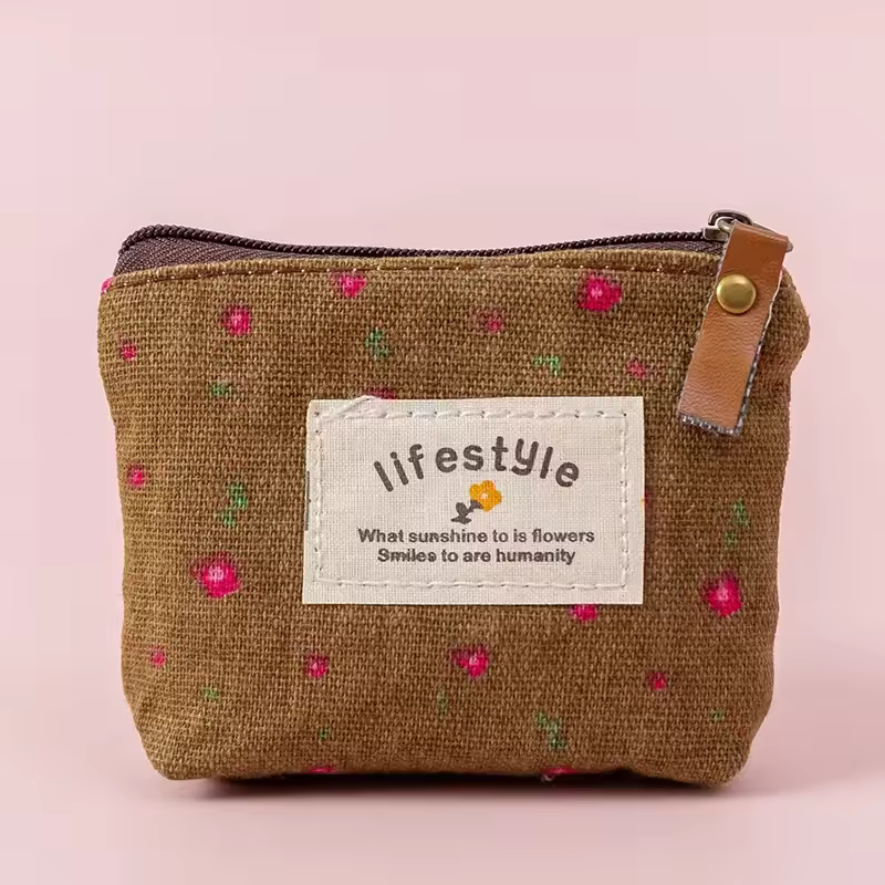 Chic Floral Coin Purse - Image 17