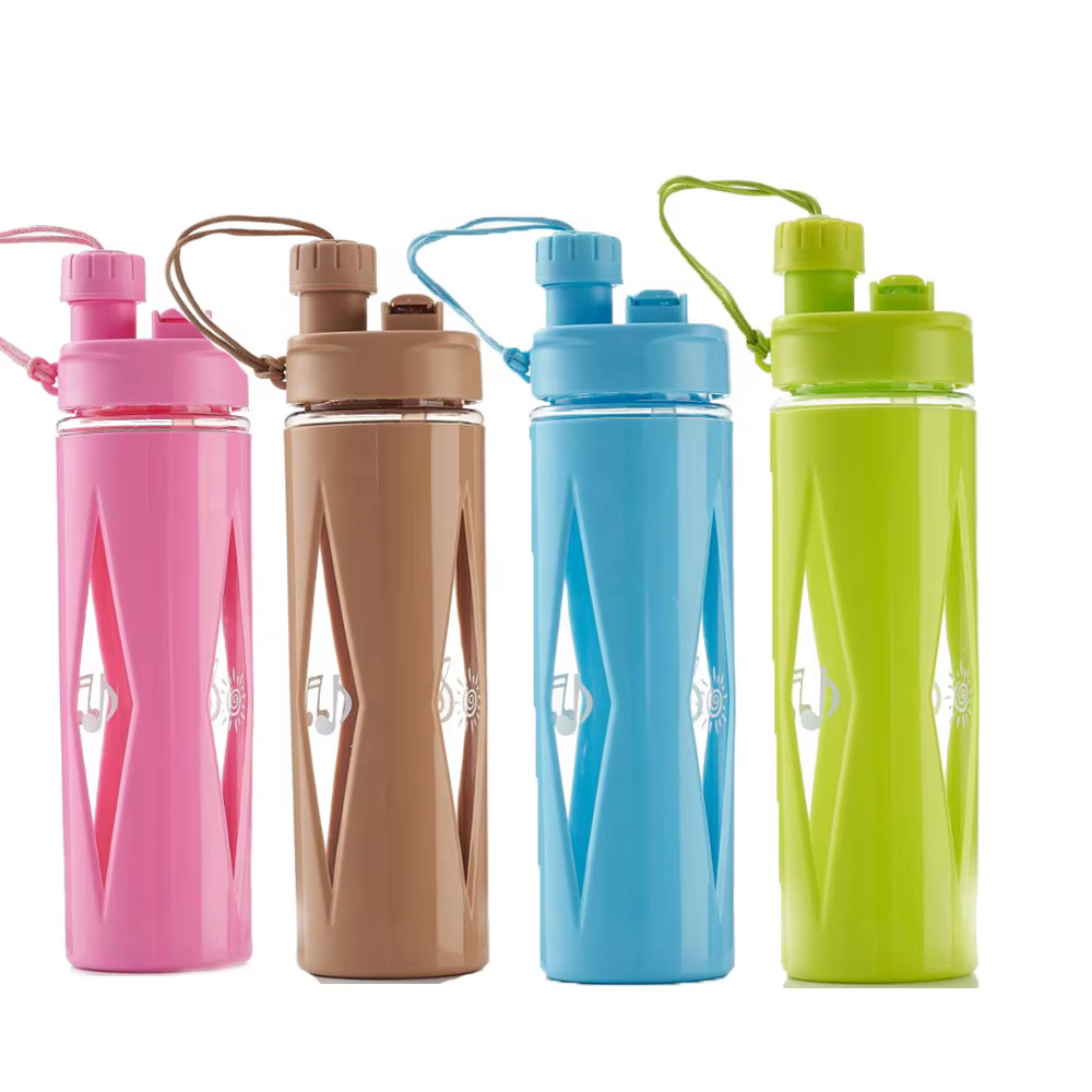 Fun & Functional Leakproof Kids Water Bottle with Built-in Straw - Image 1