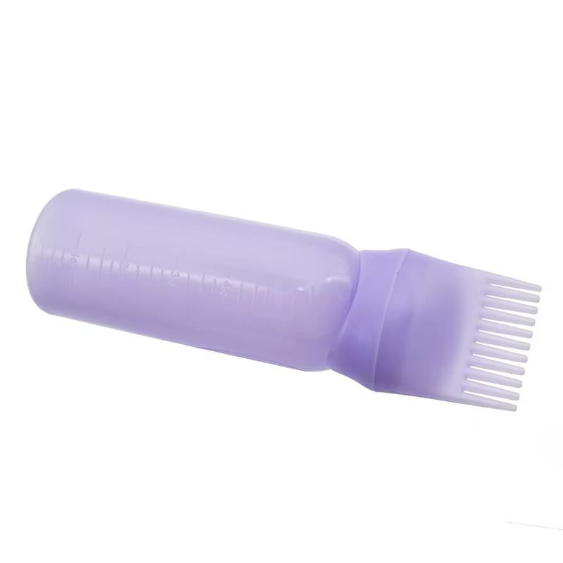 Professional Scalp Treatment & Hair Dye Applicator Bottle with Comb Tip for Salon or Home Use - Image 5