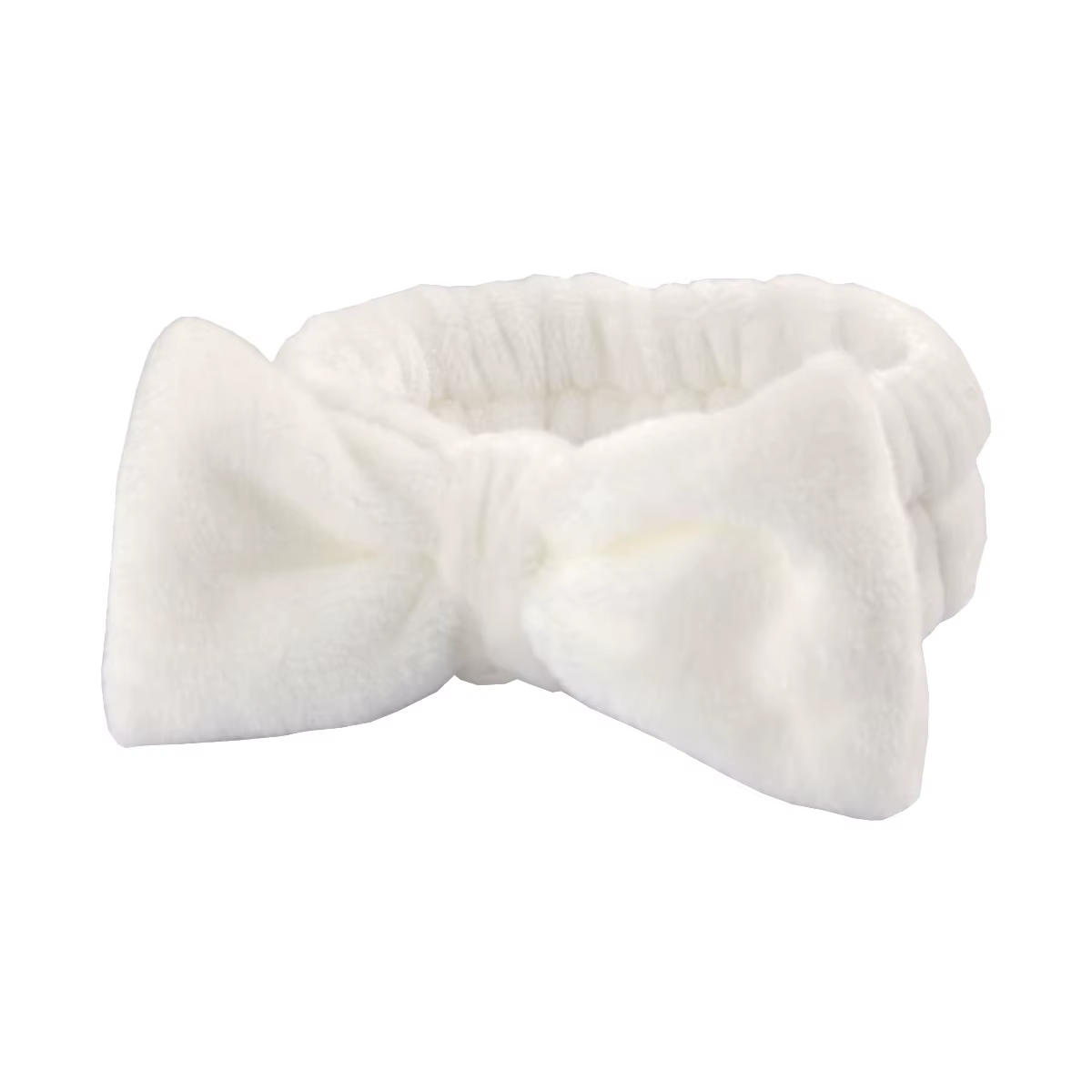 Luxurious Coral Fleece Skincare Headband & Wristband Set for Face Washing & Spa Rituals - Image 7