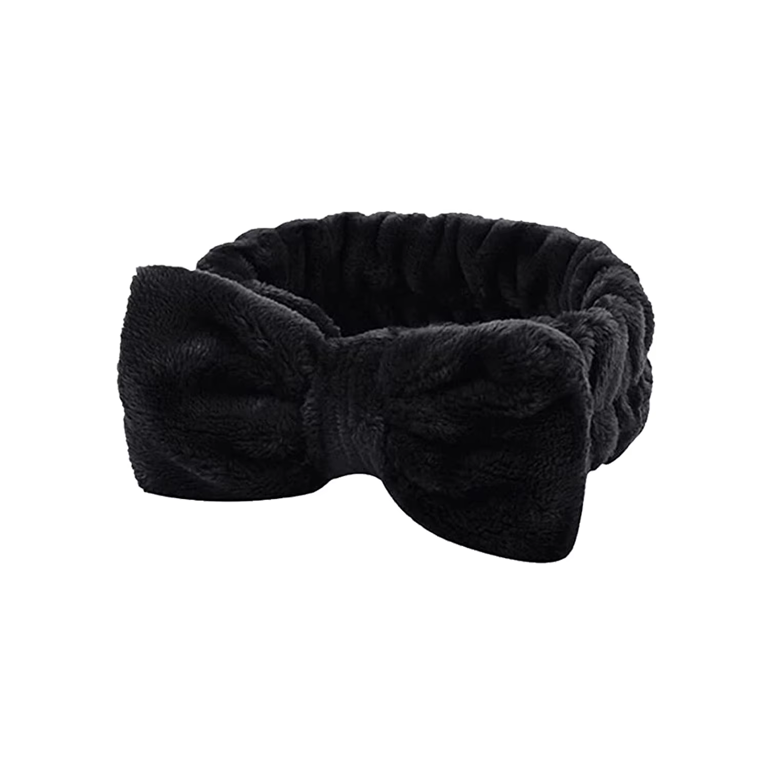 Luxurious Coral Fleece Skincare Headband & Wristband Set for Face Washing & Spa Rituals - Image 8