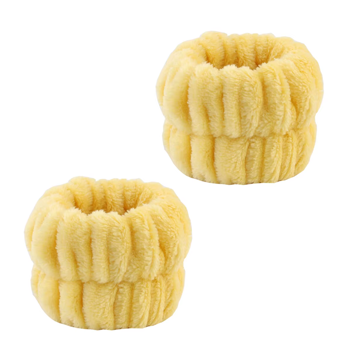 Luxurious Coral Fleece Skincare Headband & Wristband Set for Face Washing & Spa Rituals - Image 19