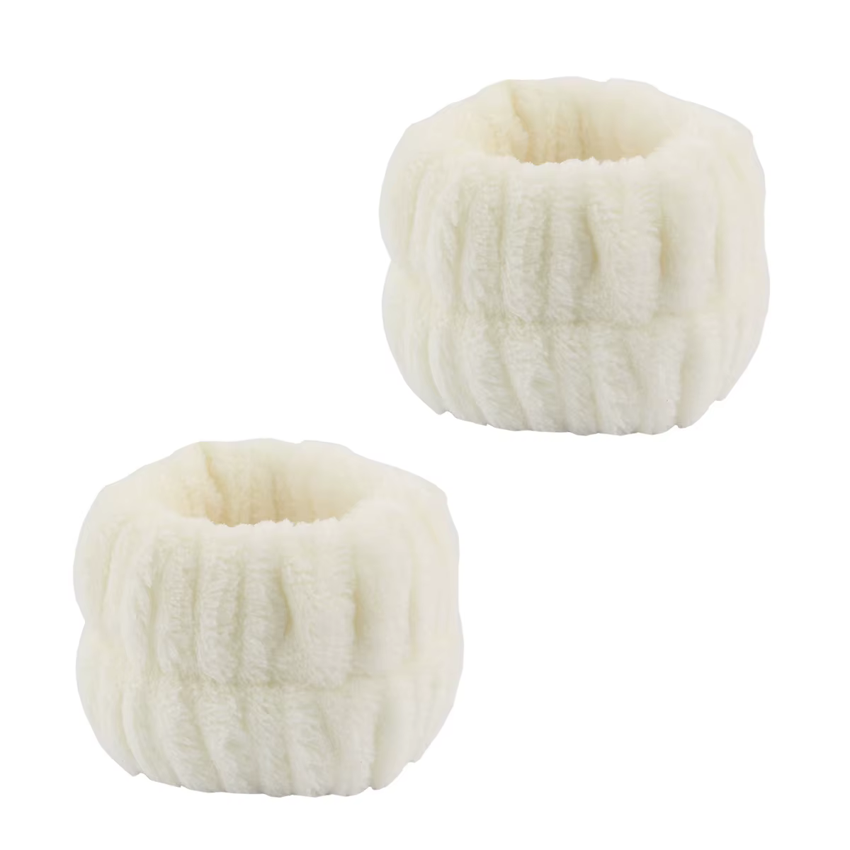 Luxurious Coral Fleece Skincare Headband & Wristband Set for Face Washing & Spa Rituals - Image 21