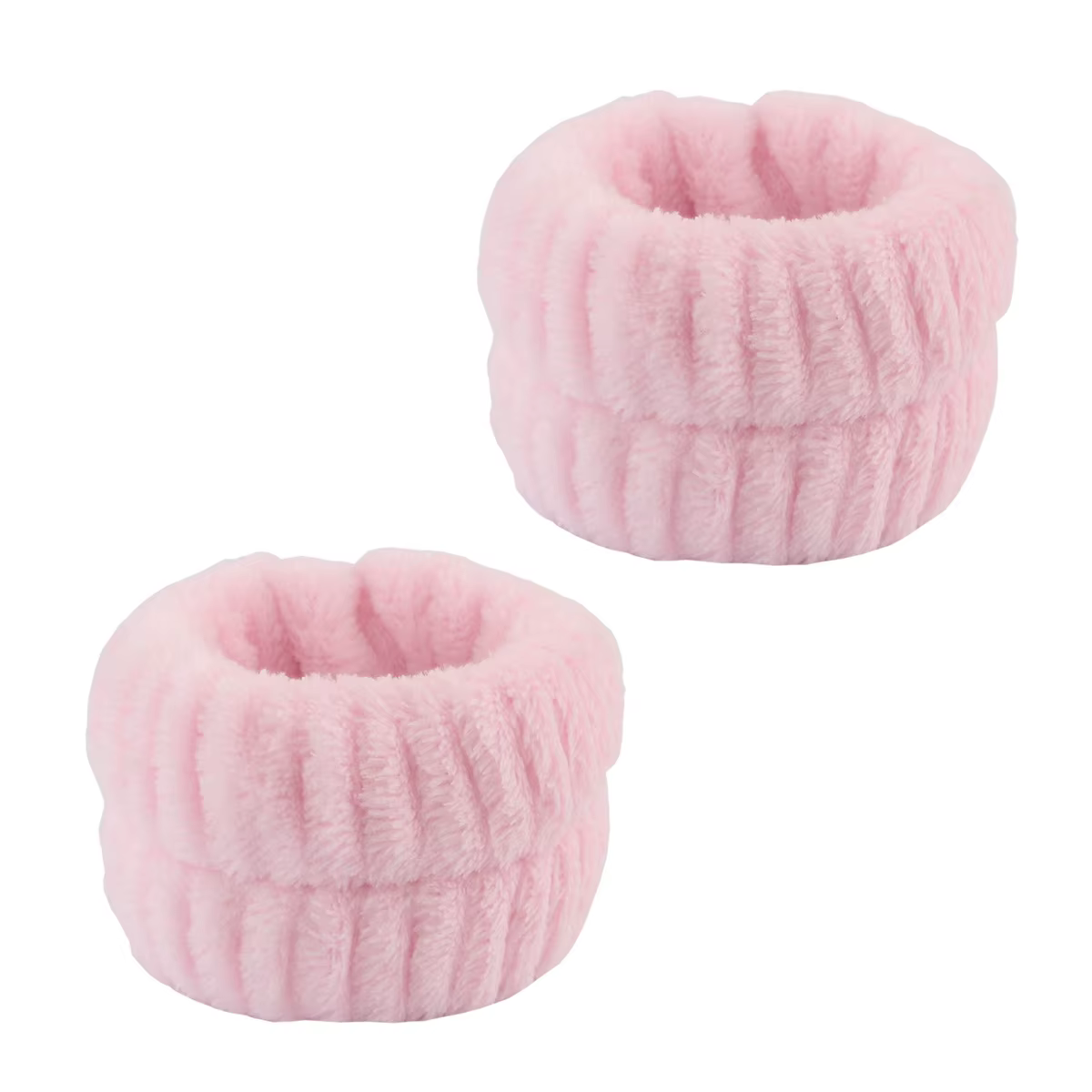 Luxurious Coral Fleece Skincare Headband & Wristband Set for Face Washing & Spa Rituals - Image 23