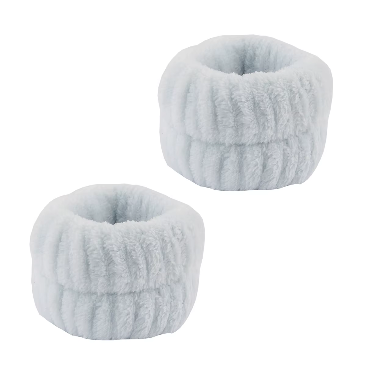 Luxurious Coral Fleece Skincare Headband & Wristband Set for Face Washing & Spa Rituals - Image 24