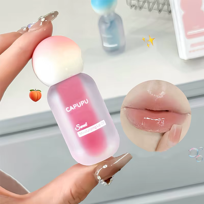 Hydrating Fruit & Peach Jelly Lip Oil for Plump, Glass-Like Shine and Clear Lip Care alternate