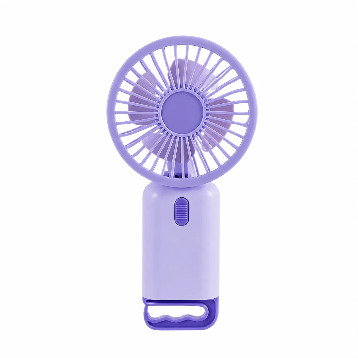 Portable USB Rechargeable Mini Handheld Fan with Stand — Personal Cooling for On-the-Go Comfort - Image 6